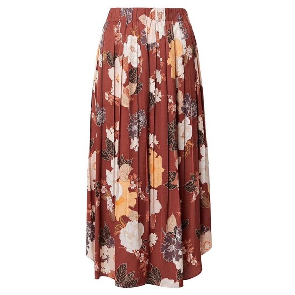 Witchery Floral Pleated Midi Skirt - Picture 3 of 5